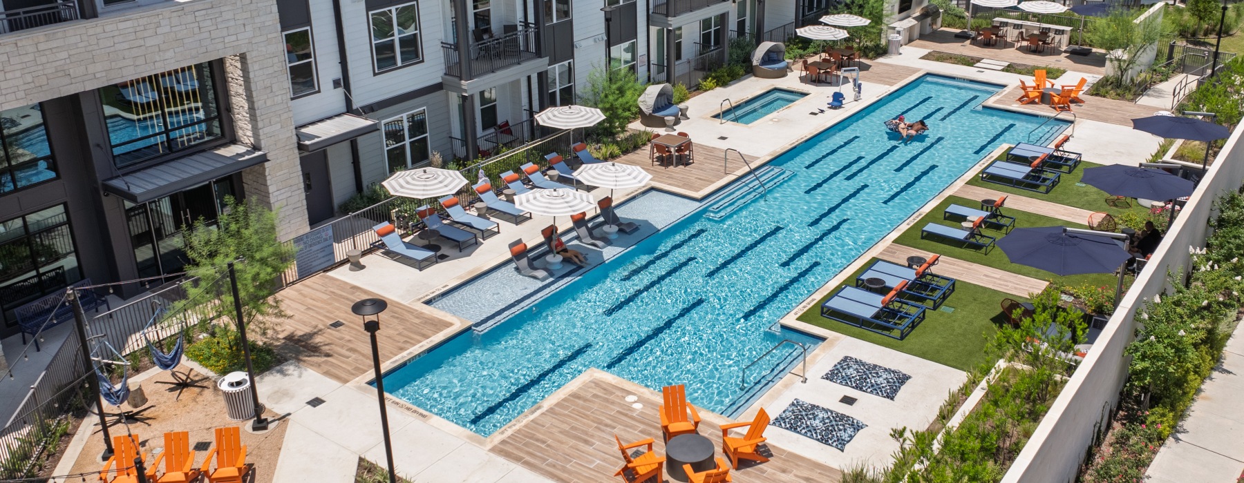 Large, resort-style pool