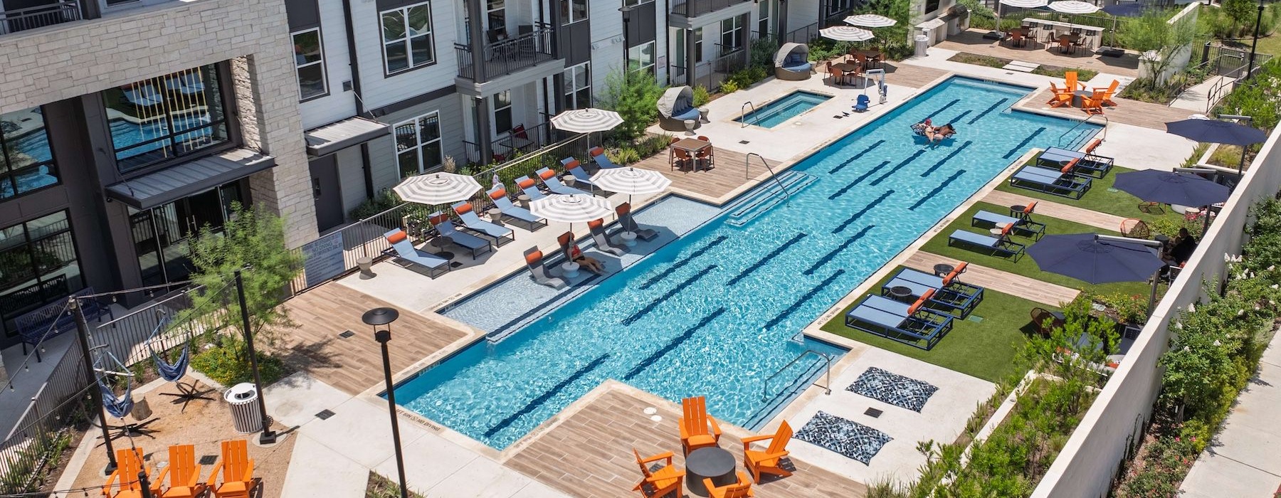 Large, resort-style pool