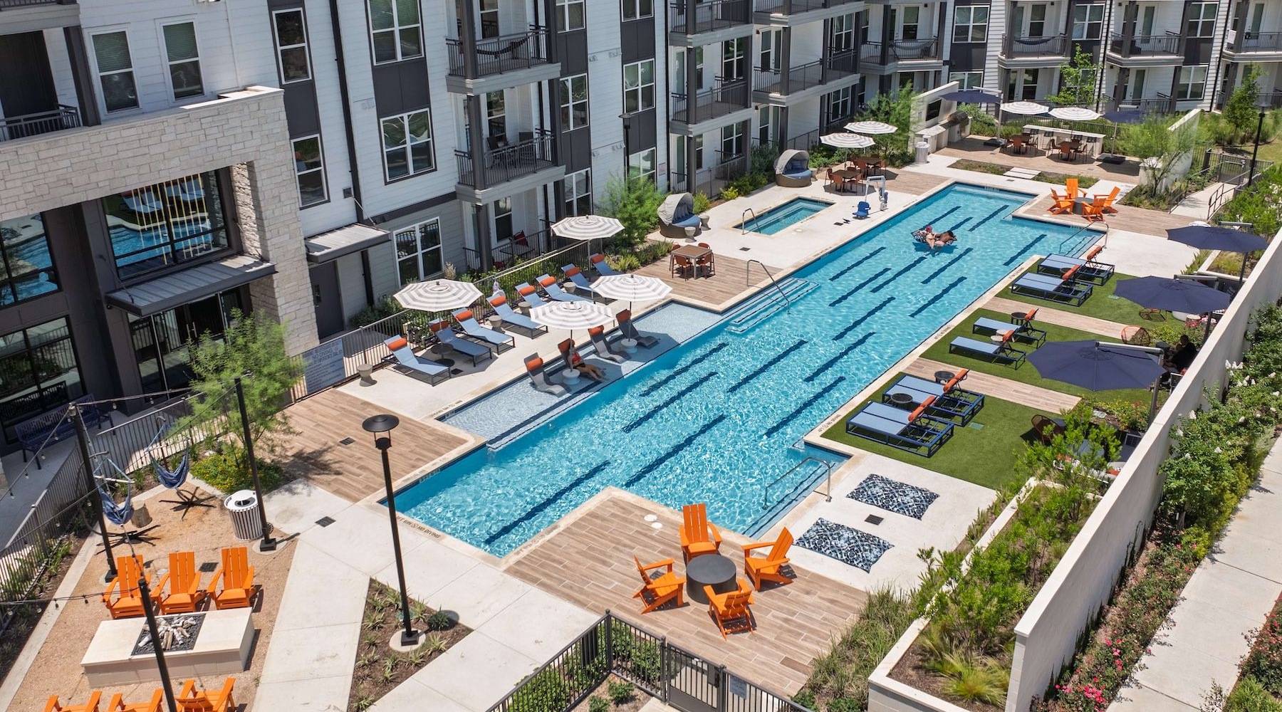 Large, resort-style pool